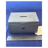 Locking Coin Box - no key