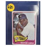 1965 Topps Baseball Hector Lopez