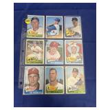 1965 Topps Baseball Sheet (10) Cards