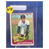 1965 Topps Baseball Joe Pepitone