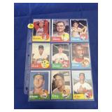 1963 Topps Baseball Sheet