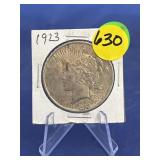 1923 Peace Dollar