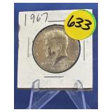 1967 Kennedy Half Dollar
