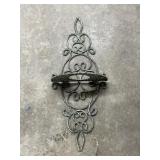 Metal Wall Candle Holder 21"H