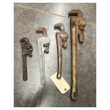 Ridgid - Trimot & 2 Generic Pipe Wrenches