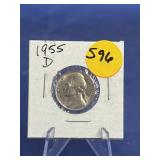 1955-D Uncirculated Jefferson Nickel