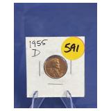 1955-D Uncirculated Penny