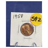1958 Uncirculated Penny