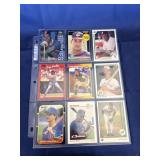 Rookie Baseball Sheet of Cards