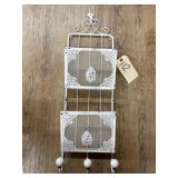 Metal Wall Organizer/Rack 29"x9"