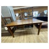 Wood Dining Table 60"L x 36"W x 30"H - AS IS