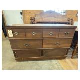 6-Drawer Dresser 50"L x 18"W x 33"H