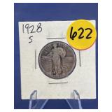 1928-S Standing Liberty Quarter