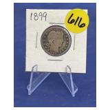 1899 Barber Quarter