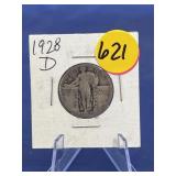 1928-D Standing Liberty Quarter