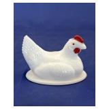 Westmoreland Hen On A Nest - Top Only - Chipped