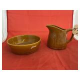Franciscan Wash Basin & Pitcher