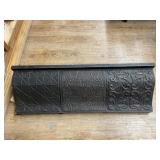 Wooden Wall Shelf 36"L x 7"W x 11"H - AS IS