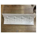 Metal/Wood Wall Shelf 24"x5"x7"