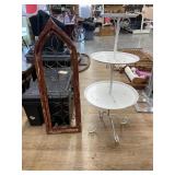 2 Pcs - 3-Tiered Metal Stand 37"x17" & More
