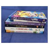 6pc Childrenï¿½s DVDï¿½s