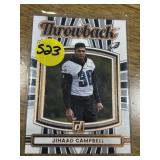 Panini 2025 Donruss Jihaad Campbell Eagles Rated R
