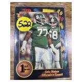 1991 Wild Card #139 Eric Moten Rookie RC Michigan