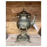 Bronze Saudi Arabian Teapot w/Stand