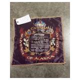 Vintage Souvenir Pillow Case Dated World War II