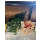 Assorted Christmas Dï¿½cor - Garland - Tree as is