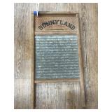 Sunny Land Columbus Metal Wash Board
