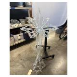 Lighted Metal Star - Yard Ornament