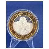 Geronimo .999 Pure Silver Round 37 Grams