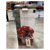 Holiday Time Fiber Optic Poinsettia in box