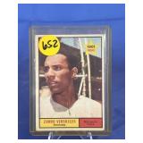 1961 Topps Baseball Zorro Versalles R.C.