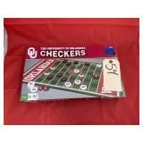 OU Football Themed Checkers Game