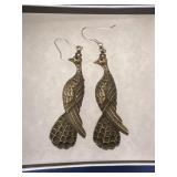 Peacock Earrings