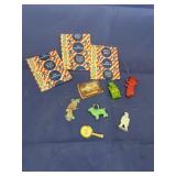 Ten Cracker Jack Pieces 3 are unopened