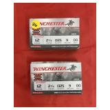 2 Boxes - Winchester Super X Buckshot 12 Ga