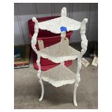 3 - Tiered Metal Patio Stand 10"x10"x30"H