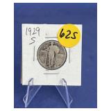 1929-S Standing Liberty Quarter
