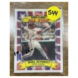 MIKE SCHMIDT 1992 Sportflics Kellogg