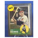 1963 Topps Baseball Denis Menke
