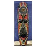 Wood African Mask Dï¿½cor