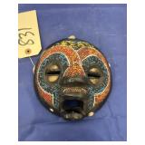 Wood African Mask Dï¿½cor
