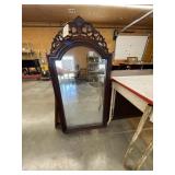 Wood Framed Mirror 26"x52"