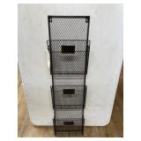 3 - Tiered Metal Paper Organizer 38"x10"