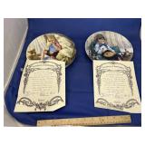 2 - Bradford Exchange John McClellan Plates