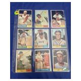 1961 Topps Baseball Sheet