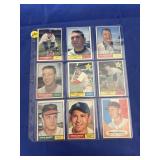 1961 Topps Baseball Sheet